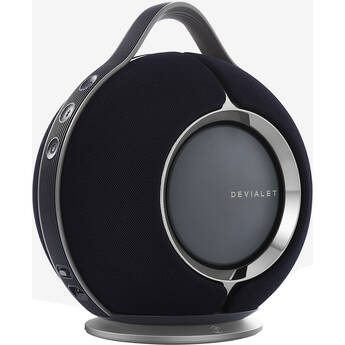 Devialet Mania Portable Smart Speaker w/ Mania Station Dock (Deep Black)