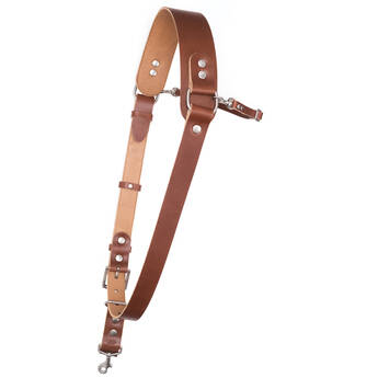 Fab' F16 Leather Shoulder Strap (Brown)