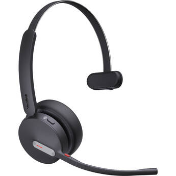 Yealink BH70 Mono Wireless Bluetooth Headset for Unified Communications with USB-C Adapter