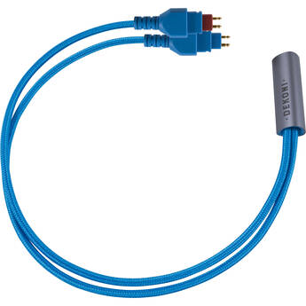Dekoni Audio Ensemble Post-Split 2.5mm TRRS to Dual HD 600 Woven Nylon Cable (12")