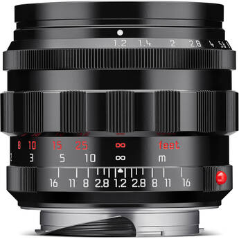 Leica Noctilux-M 50mm f/1.2 ASPH. Lens (Leica M, Glossy Black)