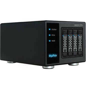 HighPoint RocketStor 6541AW 4-Bay PCIe 4.0 x16 RAID Enclosure