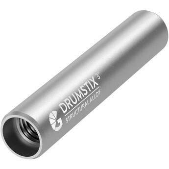 Bright Tangerine Drumstix Structural Alloy Threaded 15mm Rod (3")