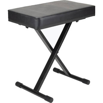 On-Stage Deluxe X-Style Keyboard Bench
