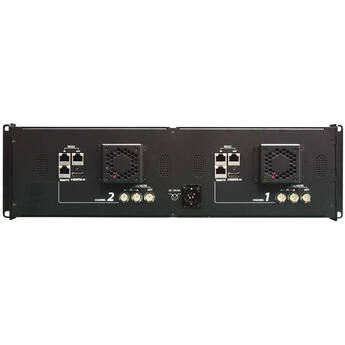 Postium Korea Dual 7" LCD Multichannel Rack Monitor with 12G-SDI