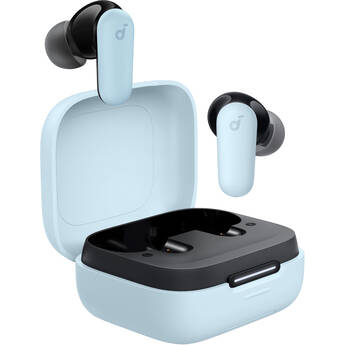 Soundcore by Anker P30i True Wireless Noise-Canceling Earbuds (Light Blue)