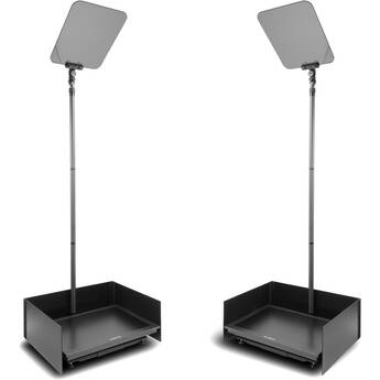 Prompter People ProLine StagePro 24" Carbon Fiber High-Bright Presidential Teleprompters (Pair)