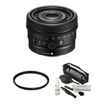 Sony FE 40mm f/2.5 G Lens and Filter Kit