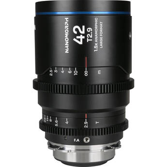 Venus Optics Laowa Nanomorph 42mm T2.9 LF Anamorphic Lens (ARRI PL & Canon EF, Blue Flare)