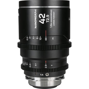 Venus Optics Laowa Nanomorph 42mm T2.9 LF Anamorphic Lens (ARRI PL & Canon EF, Silver Flare)
