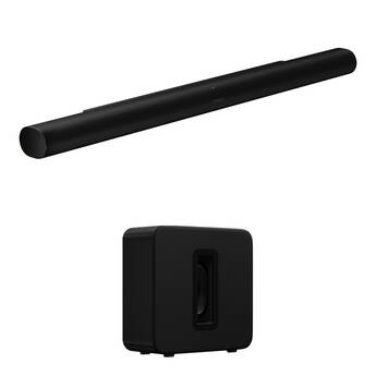 Sonos Arc Ultra Soundbar & Sub 4 Wireless Subwoofer Set (Black)