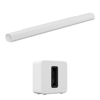 Sonos Arc Ultra Soundbar & Sub 4 Wireless Subwoofer Set (White)