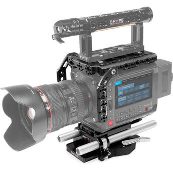 SHAPE Cage with 15mm LWS Rod System for Blackmagic PYXIS 6K Camera