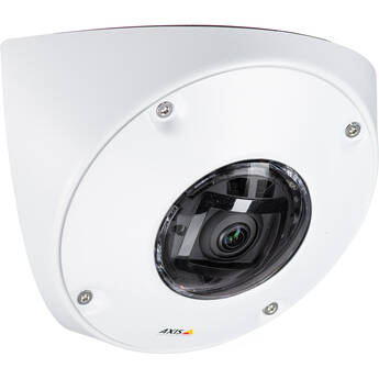 Axis Communications Q9216-SLV 4MP Outdoor Network Corner-Mount Camera with Night Vision (White)