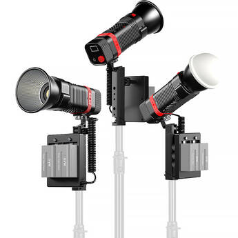 GVM PL60C RGB Pocket LED Monolight (3-Light Kit)