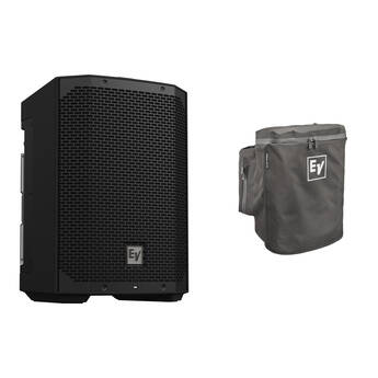 Electro-Voice EVERSE 8 Weatherized Battery-Powered Loudspeaker with Rain Cover Kit