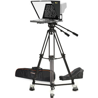 ikan PT4500S 15" SDI Teleprompter with Tripod & Dolly Turnkey Kit