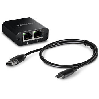 TRENDnet 2-Port Gigabit Ethernet Splitter