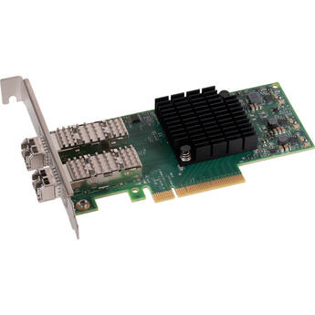 Sonnet Dual-Port SFP28 10 Gigabit Ethernet PCIe Card with Two SFP28 Transceivers