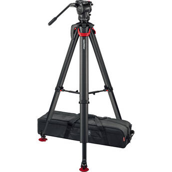 Sachtler FSB-6 Fluid Head & flowtech 75mm Tripod System MS Mk II
