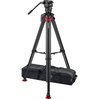Sachtler FSB-8 Fluid Head & flowtech 75mm Tripod System MS Mk II