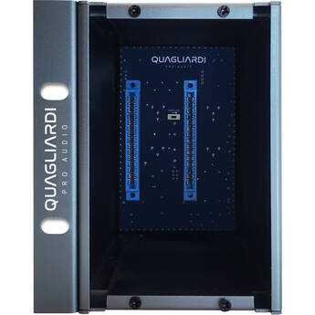 QUAGLIARDI PRO AUDIO Powergrid 2 Two-Slot 500-Series Vertical Rack Chassis