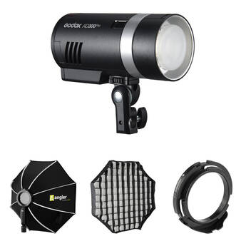 Godox AD300Pro Outdoor Flash with Octagonal Softbox & Grid Kit