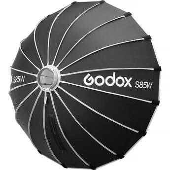 Godox Bowens Mount Umbrella-Style Easy Lock Softbox (Black/White, 33.5")
