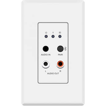 Blustream Bluetooth & Analog Audio Dante Wall Plate