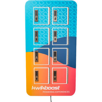 Luxor KwikBoost 8-Bay Phone Charging Locker with Custom Graphics