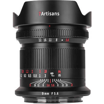 7Artisans 9mm f/5.6 Lens (Canon RF, Rear ND Filter)