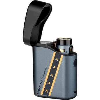 Olight Baton 4 Premium Edition LED Flashlight (Fighter Pilot Gray)