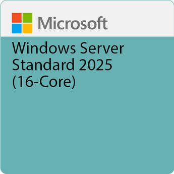 Microsoft Windows Server 2025 Standard Edition (64-Bit, 16-Core, OEM, DVD)