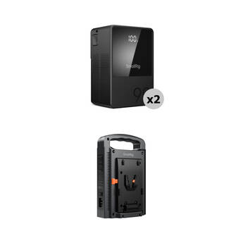 SmallRig VB99 Mini Kit with 2 V-Mount Batteries and Charger (99Wh)