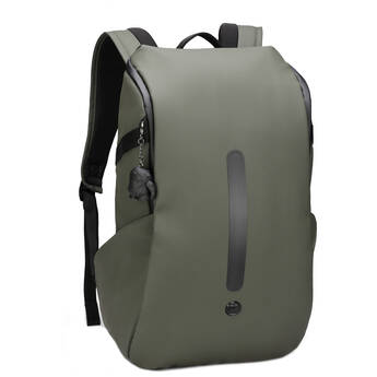 Swissdigital LAMONE L Backpack with LED (Dark Green, 18L)