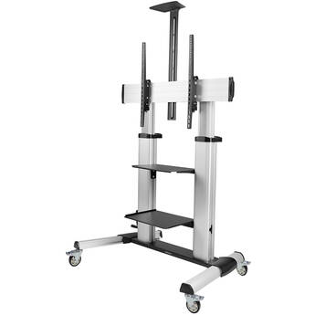 StarTech Rolling TV Cart/Stand for 60-100" Flat Screen Displays