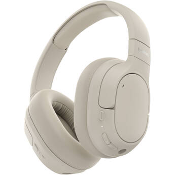 Belkin SoundForm Isolate Wireless Noise-Canceling Over-Ear Headphones (Sand)