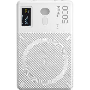 Godox MA5R RGB LED Light and Power Bank (White)