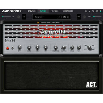 HeadRush ReValver Suite Amplifier Cloning and Modeling Plug-In