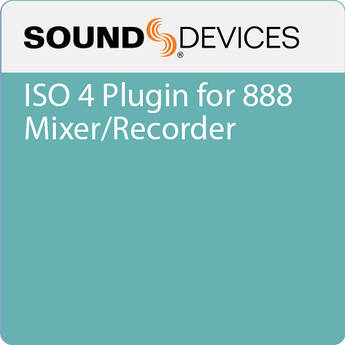 Sound Devices ISO 4 Plugin for 888 Mixer/Recorder