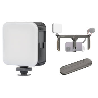 SmallRig P96 LED Video Light with Fold P20 Mobile Pocket Video Rig 4047
