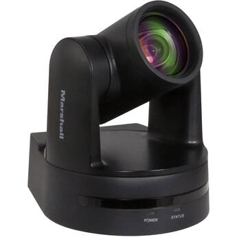 Marshall Electronics CV612-TBI Compact PTZ Camera with AI Auto-Framing (Black)