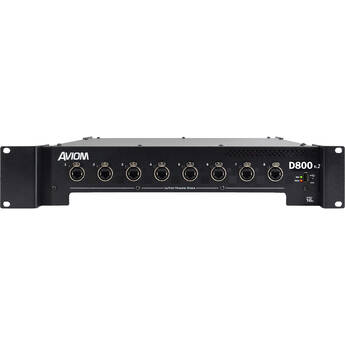 Aviom D800 v.2 A-NET Distributor with A-Net Bridge Input