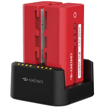 Kinefinity GripBAT 2Si 2-Battery Pack and PD Hybrid Dual Charger Kit