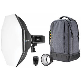 Westcott FJ400 II 400Ws Touchscreen Strobe with FJ-X3 M Multi-Brand Trigger (1-Light Backpack Kit)