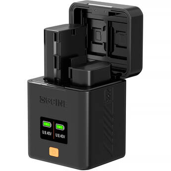 ZGCINE Fast Dual Charger for Canon LP-E6/E6N/E6NH/E6P Batteries