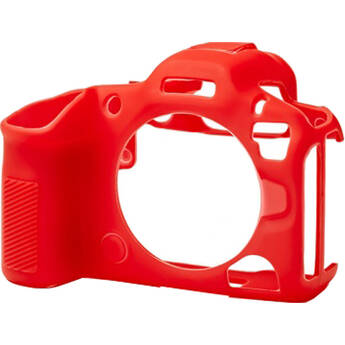 easyCover Silicone Camera Case for Canon R5 Mark II (Red)
