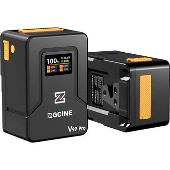 ZGCINE ZG-V99Pro V-Mount Battery (6400mAh, Black)