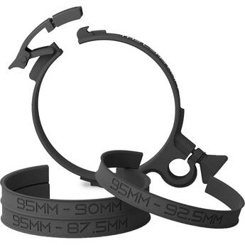 Lens Cuff 95mm Lens Cuff LITE with 92.5, 90, and 87.5mm Lens Barrel Inserts