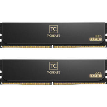 TEAMGROUP 96GB T-Create Expert DDR5 6400 MHz UDIMM Memory Kit (2 x 48GB, White)